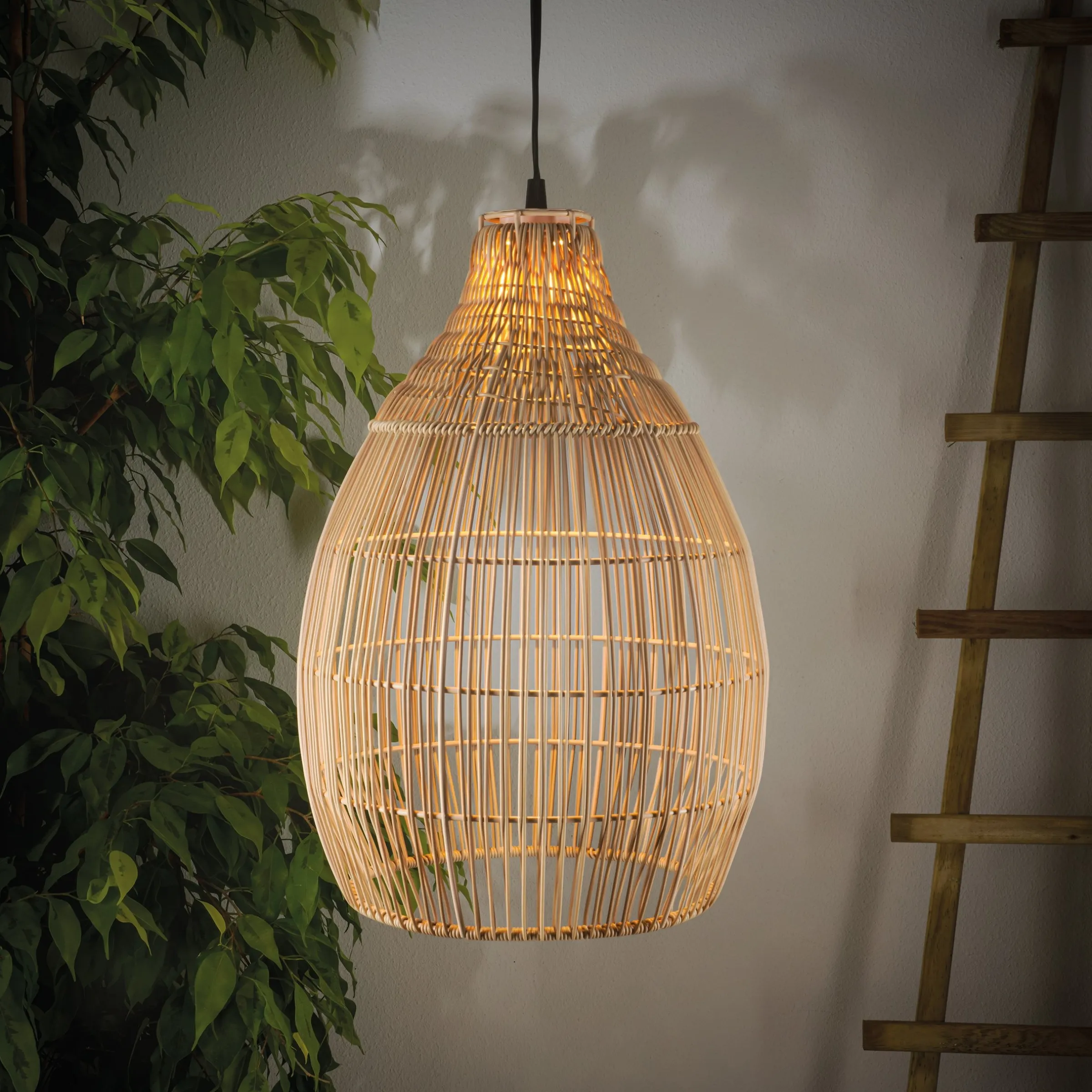 Solar Hängeleuchte Kairo im Boho-Stil