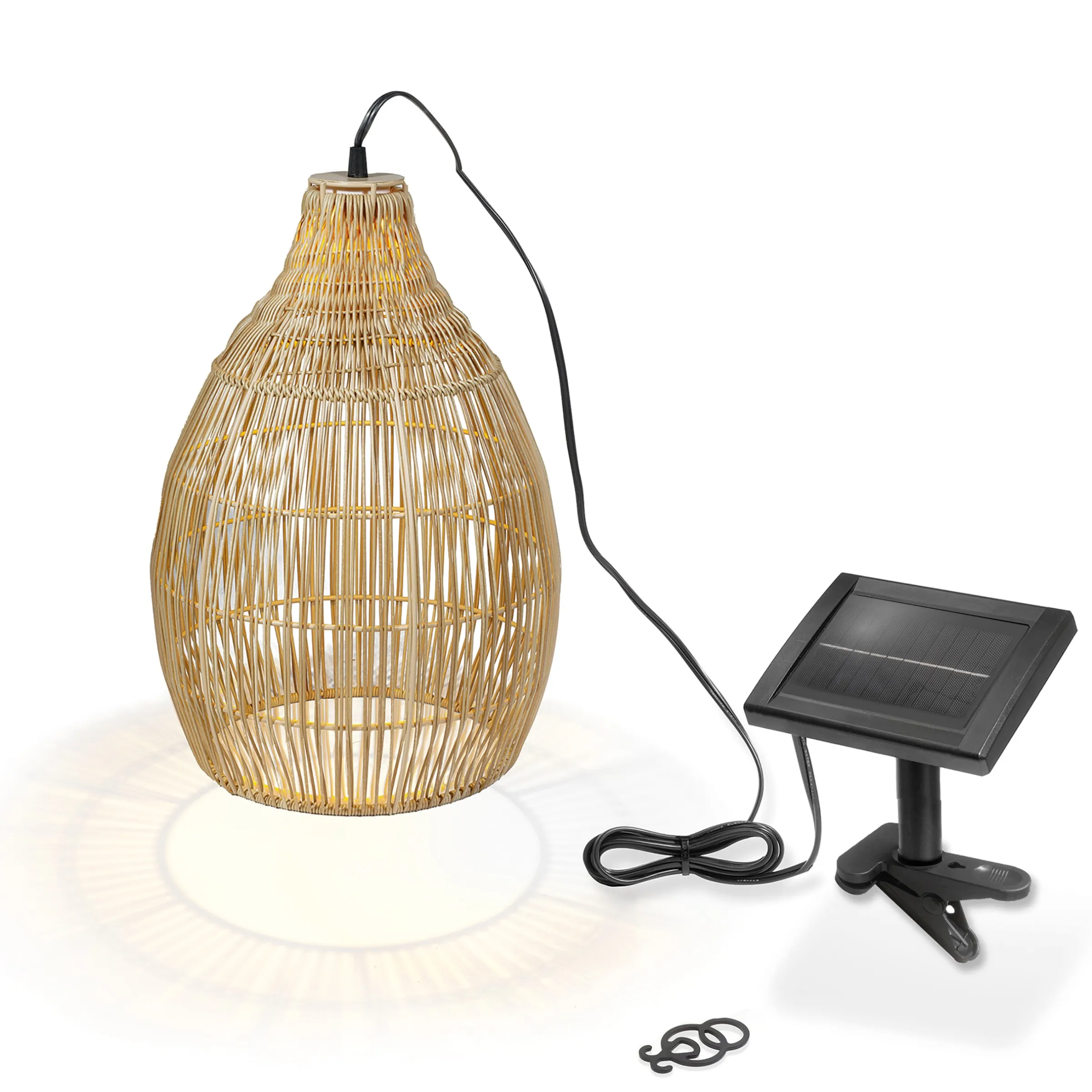 Solar Hängeleuchte Kairo im Boho-Stil