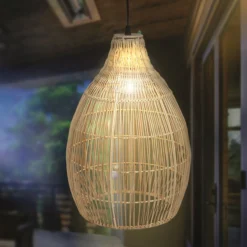 Solar Hängeleuchte Kairo im Boho-Stil
