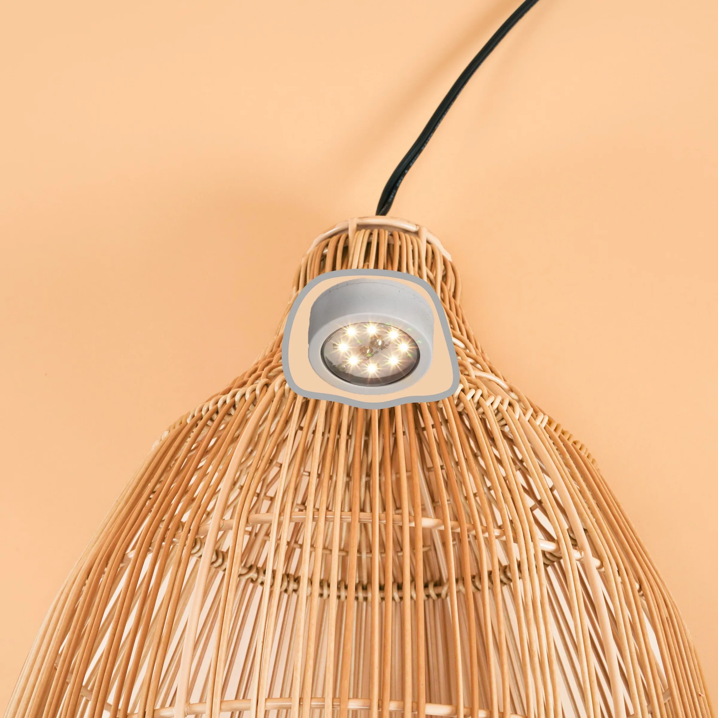 Solar Hängeleuchte Kairo im Boho-Stil
