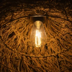 Solar Hängeleuchte Luxor warmweiß