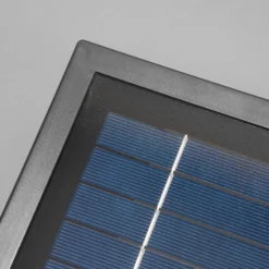 Solar Kaskadenbrunnen Lucca braun mit LED-Beleuchtung