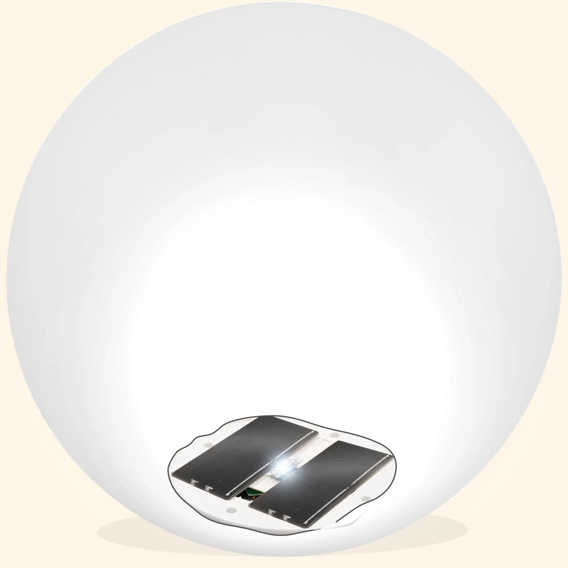 Solarkugel Basic ⌀ 30 cm mit 7 Lichtfarben