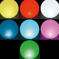 Solarkugel Basic ⌀ 20 cm mit 7 Lichtfarben