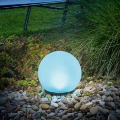 Solarkugel Basic ⌀ 20 cm mit 7 Lichtfarben