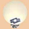 Solarkugel ⌀ 30 cm mit Edelstahl-Standfuß und Fernbedienung
