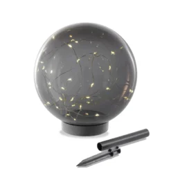 Solarkugel Kyran ⌀ 20 cm mit 30 LEDs