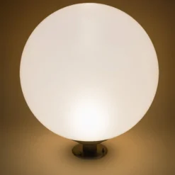 Solarkugel Liana ⌀ 50 cm mit Edelstahlfuß und Fernbedienung