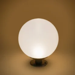 Solarkugel Liana ⌀ 30 cm mit Edelstahlfuß und Fernbedienung