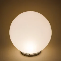 Solarkugel Liana ⌀ 40 cm mit Edelstahlsockel und Fernbedienung