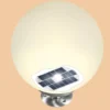 Solarkugel Liana ⌀ 40 cm mit Edelstahlfuß und Fernbedienung