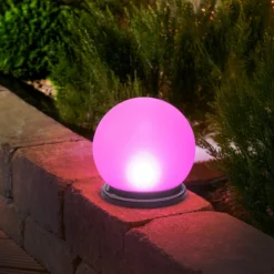 Solarkugel Liana ⌀ 20 cm mit Fernbedienung