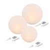 Solarkugeln Siena im 3er-Set - ⌀ 20, 30 und 40 cm