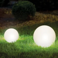 Solarkugeln Siena im 2er-Set - ⌀ 20 und 30 cm