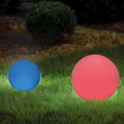 Solarkugeln Siena im 2er-Set - ⌀ 20 und 30 cm