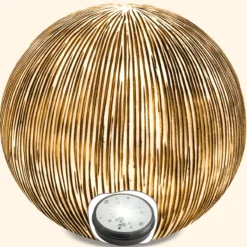 Solarkugel Ribbed-Ball ⌀ 26 cm in Sandsteinoptik