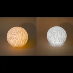 Solarkugel Wave-Ball ⌀ 25 cm in Sandsteinoptik