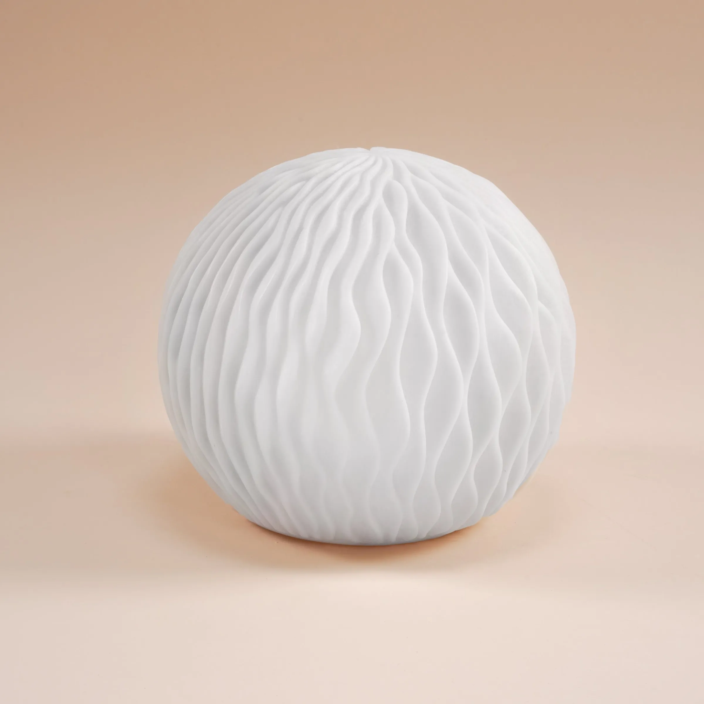 Solarkugel Wave-Ball ⌀ 25 cm in Sandsteinoptik