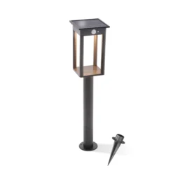 Solar Laternen-Standleuchte Termoli 66 cm mit Sensor