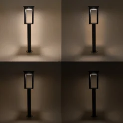 Solar Laternen-Standleuchte Termoli 66 cm mit Sensor