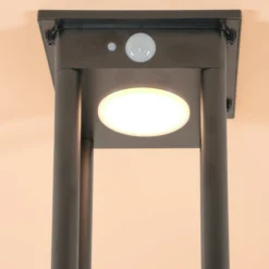 Solar Laternen-Standleuchte Termoli 66 cm mit Sensor