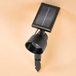Solar LED-Bodenstrahler Spoti 30 warmweiß