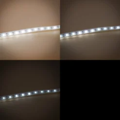 Solar LED-Lichterband mit 300 kaltweißen LEDs
