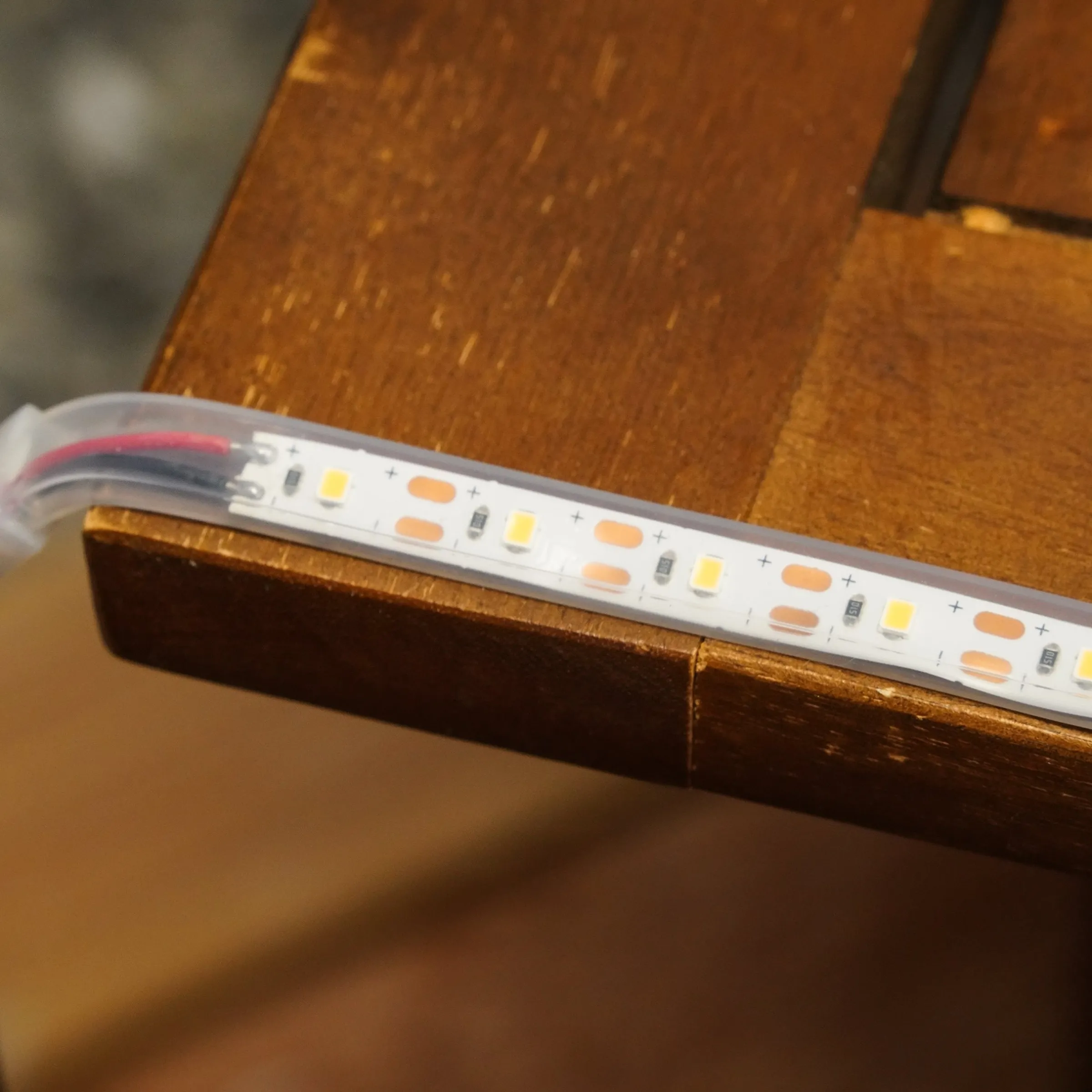 Solar LED-Lichterband mit 300 kaltweißen LEDs
