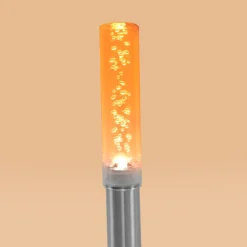 Solar LED Steckleuchtenset Twins 2er Set bernsteinfarben