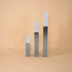 Solarleuchte Bubble Tower im 3er-Set aus Edelstahl