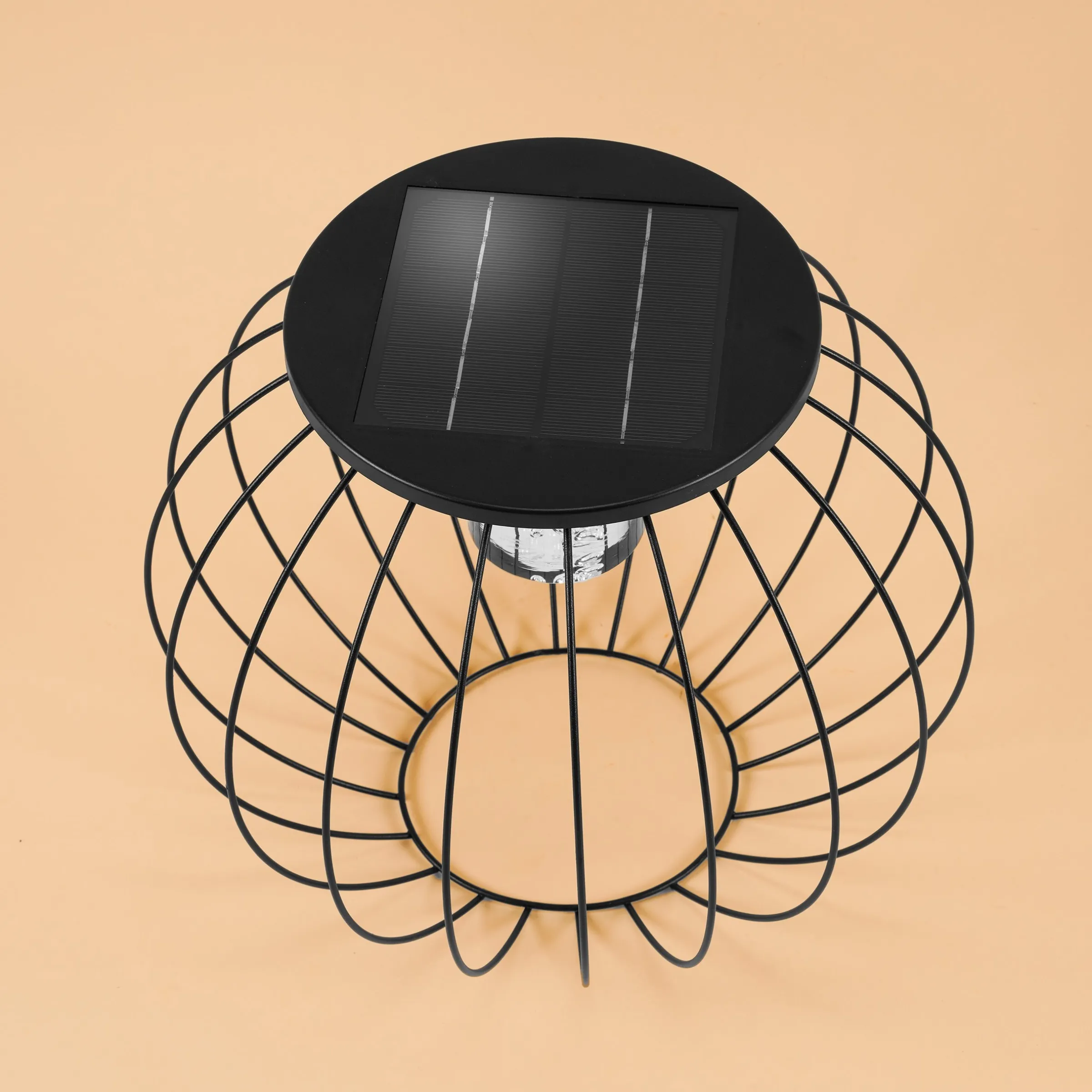 Solarleuchte Sorrent ⌀ 36 cm aus Metallstäben