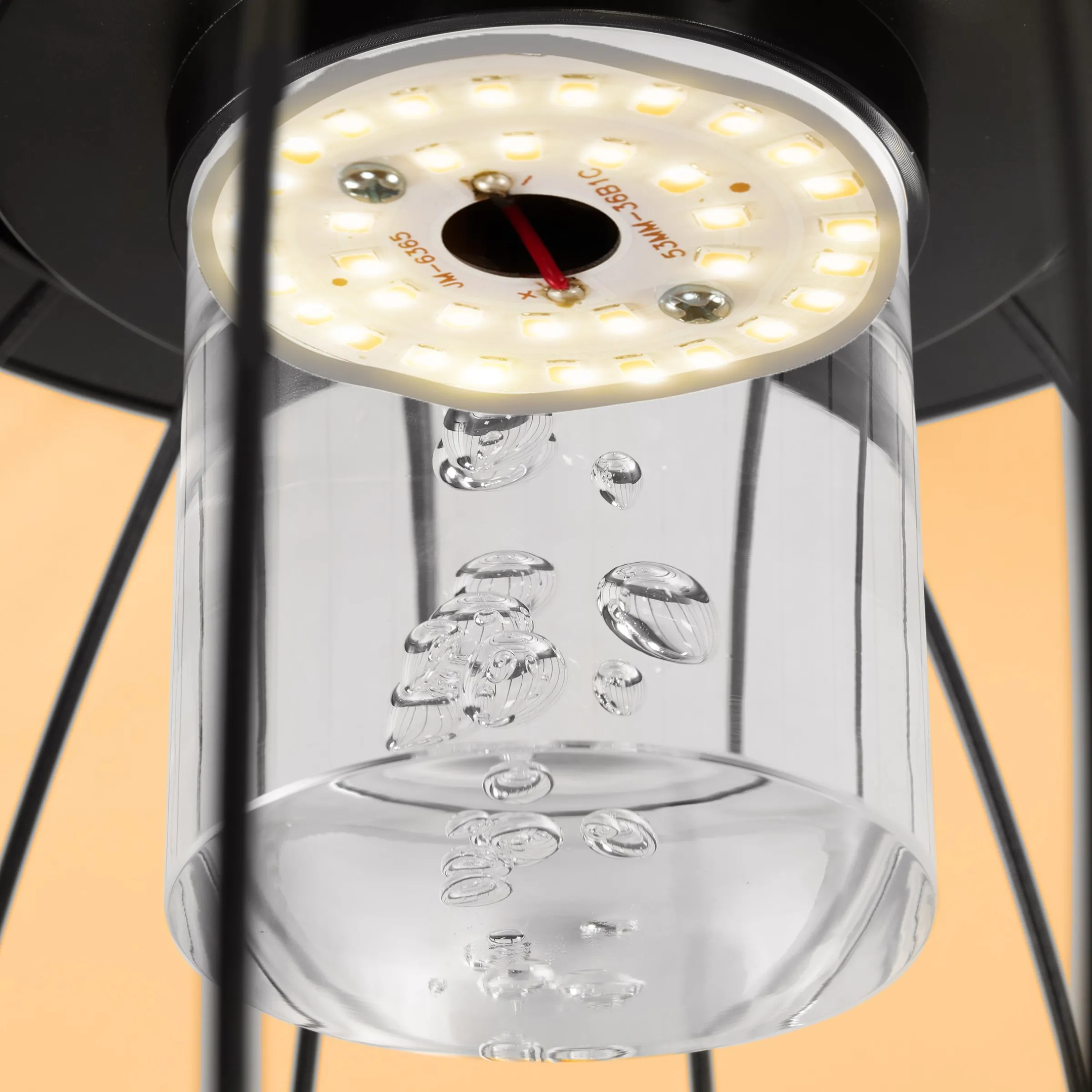 Solarleuchte Sorrent ⌀ 36 cm aus Metallstäben
