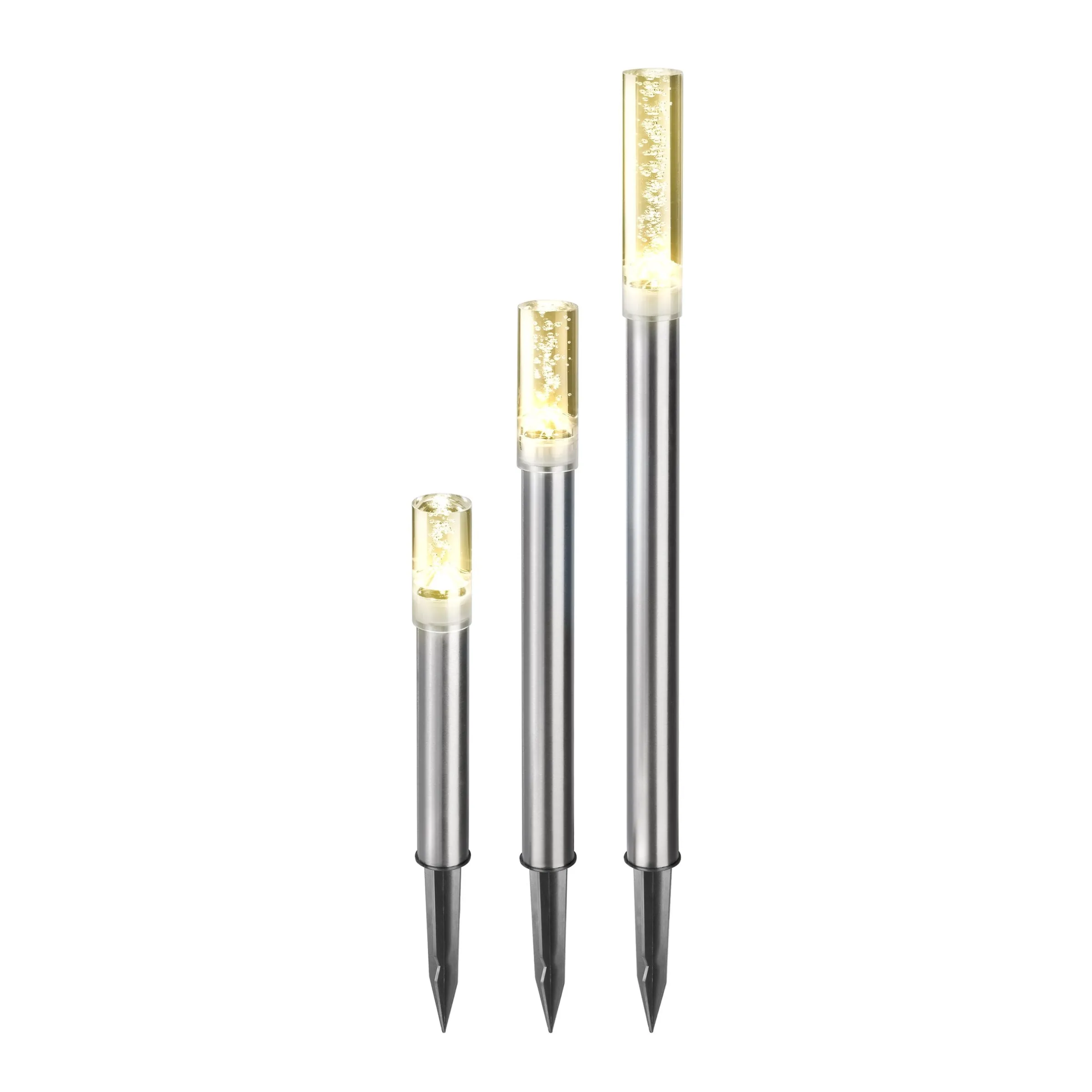 Solar Leuchtstabset Trio Sticks warmweiß