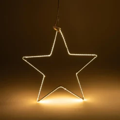 Solar Leuchtstern Ø 30 cm mit 134 warmweißen LEDs