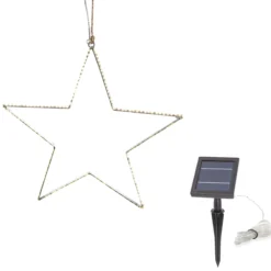 Solar Leuchtstern Ø 40 cm mit 180 warmweißen LEDs