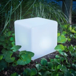 Solar Leuchtwürfel Smart Cube 18 cm
