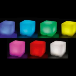 Solar Leuchtwürfel Smart Cube 18 cm