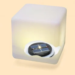 Solar Leuchtwürfel Smart Cube 18 cm