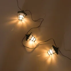 Solar Lichterkette Asia Style mit 10 Laternen