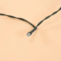 Solar Lichterkette mit 60 bernsteinfarbenen LEDs