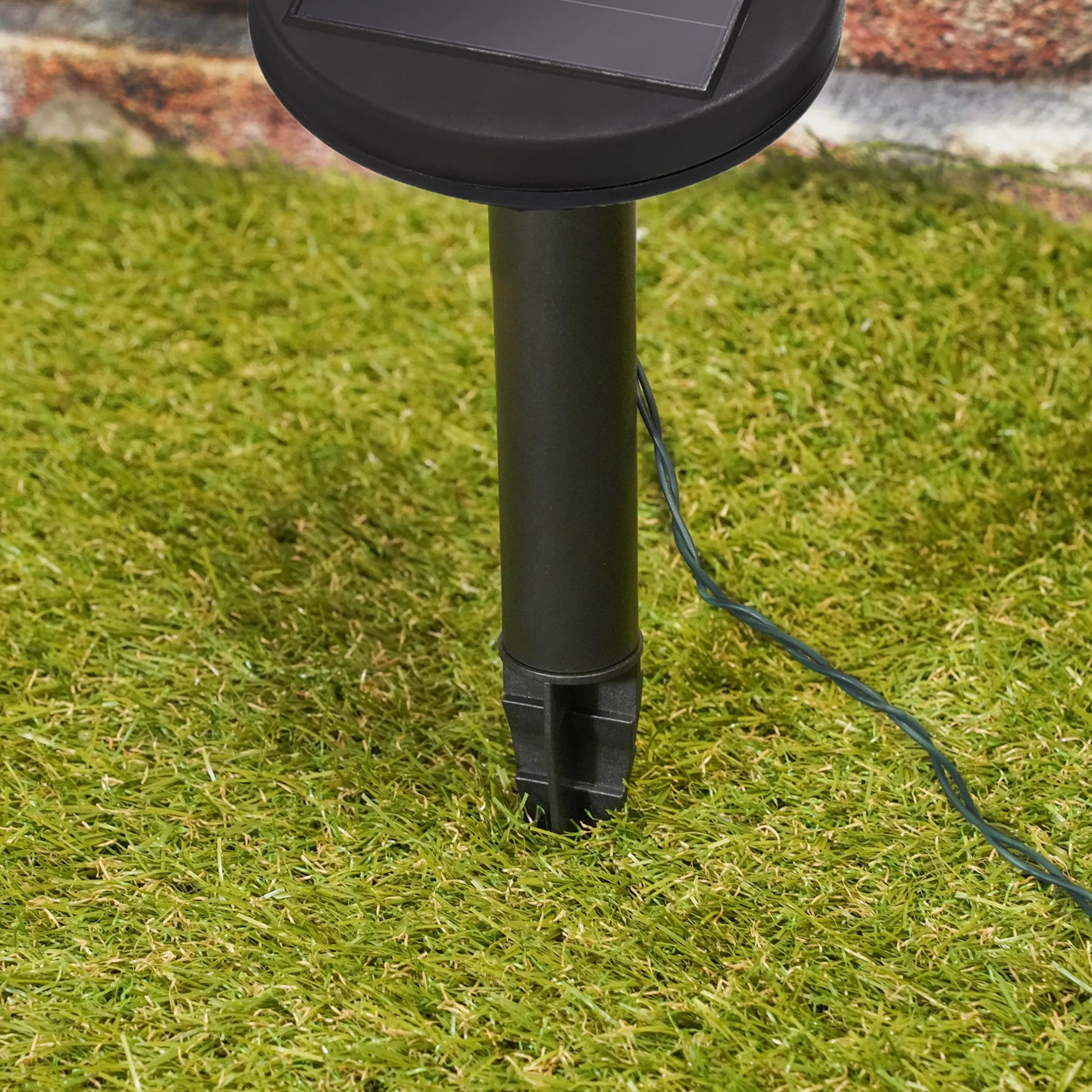 Solar Lichterkette mit 24 kaltweißen LEDs