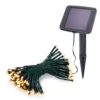 Solar Lichterkette mit 100 warmweißen LEDs