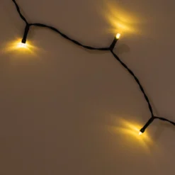 Solar Lichterkette mit 60 warmweißen LEDs