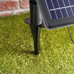 Solar Lichternetz mit 144 warmweißen LEDs