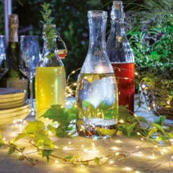 Solar Lichterschleier Verena mit 100 LEDs