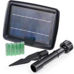 Solarmodul mit Akkus und Halterung für SuperSplash