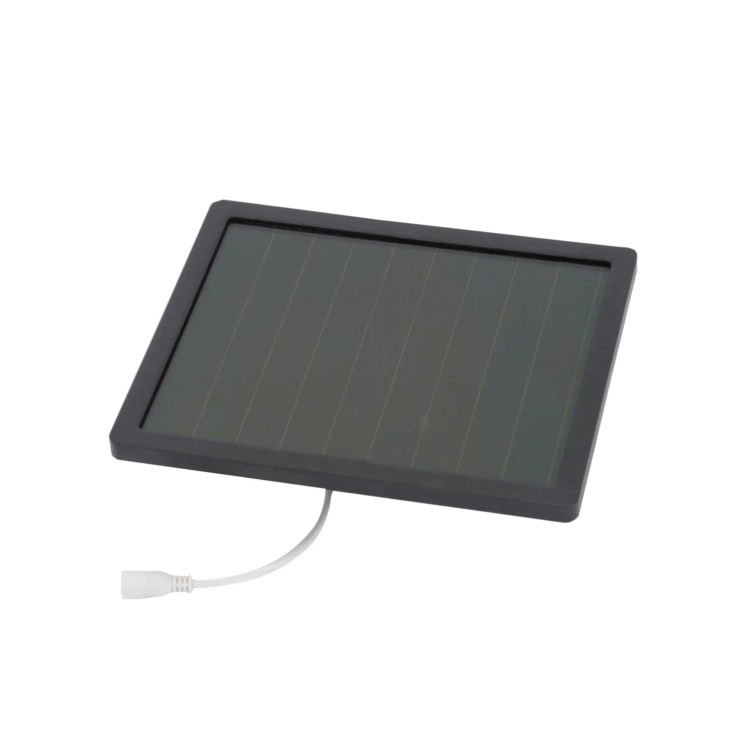 Solarmodul mit weißem Kabel für Leuchtstern L / XL, ohne Akku
