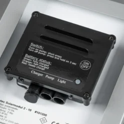 Solarmodul 2 Wp 6V inkl. Akku und Halterung
