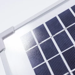 Solarmodul 3,5 Wp 12 V Stecker 2-polig rund inkl. Halterung