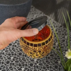 Solar Mosaik-Tischleuchte Brilliant ⌀ 13 cm